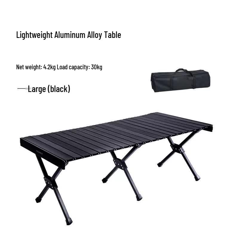 OIMG Lightweight Portable Camping Roll-Up Table
