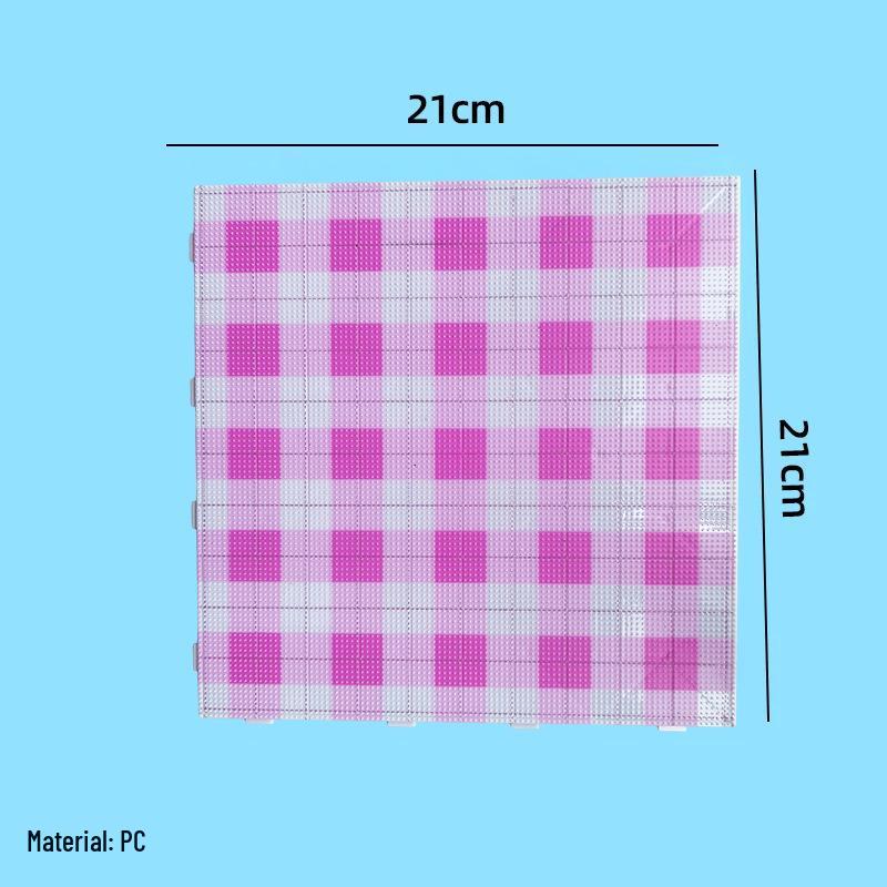 2.6mm Transparent Perler Bead Board - Wear-Resistant DIY Jigsaw Puzzle Craft Template