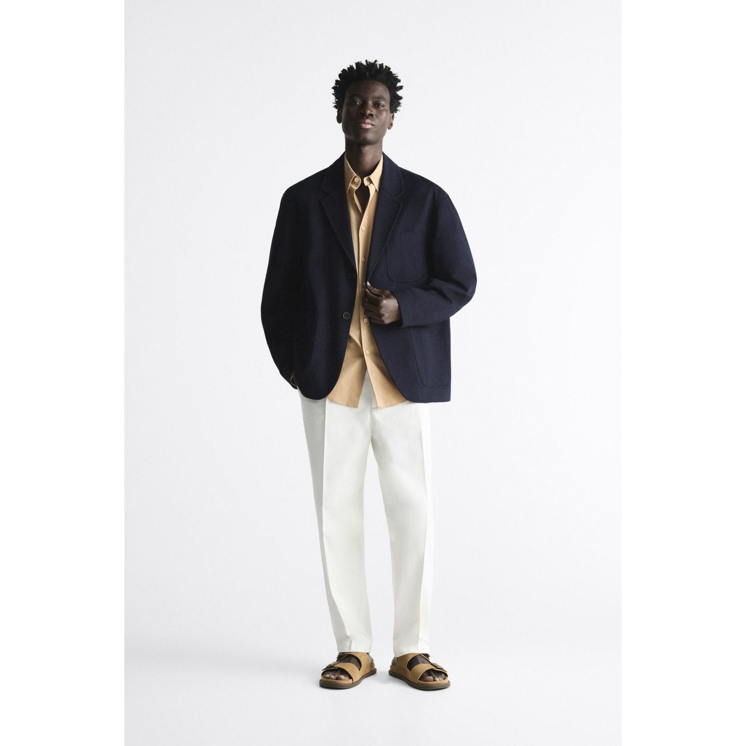 

PLEATED SUIT TROUSERS