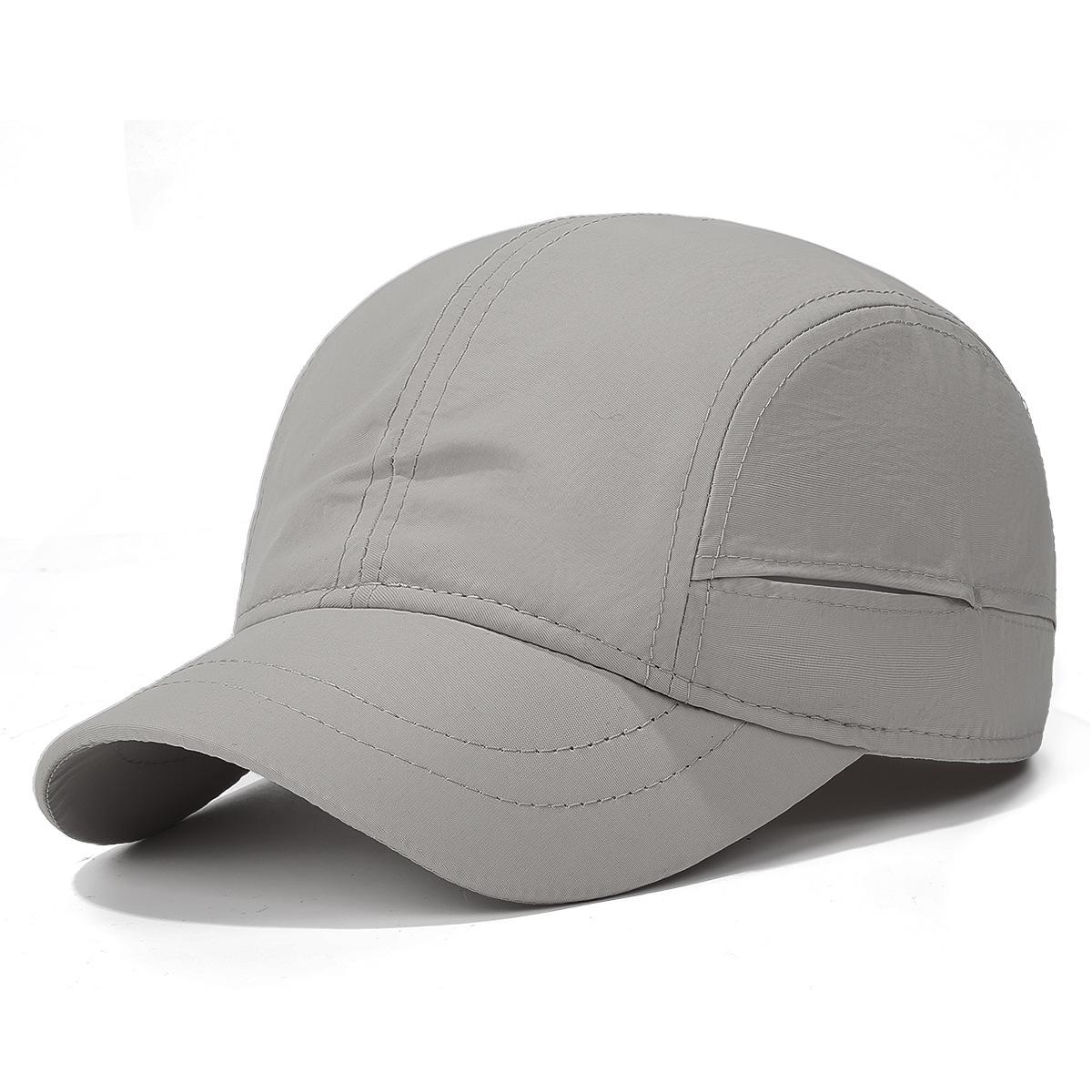 Spring Summer Baseball Cap Short Brim Quick-Dry Waterproof Outdoor Sports Visor Hat
