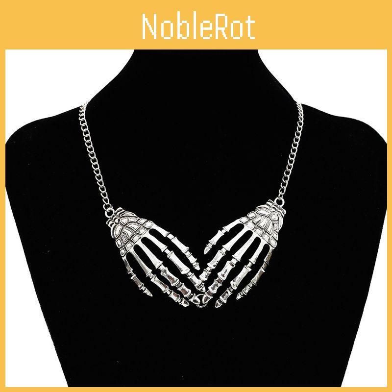 Punk Jewelry Skull Electroplating For Halloween Cosplay Decoration Accessories