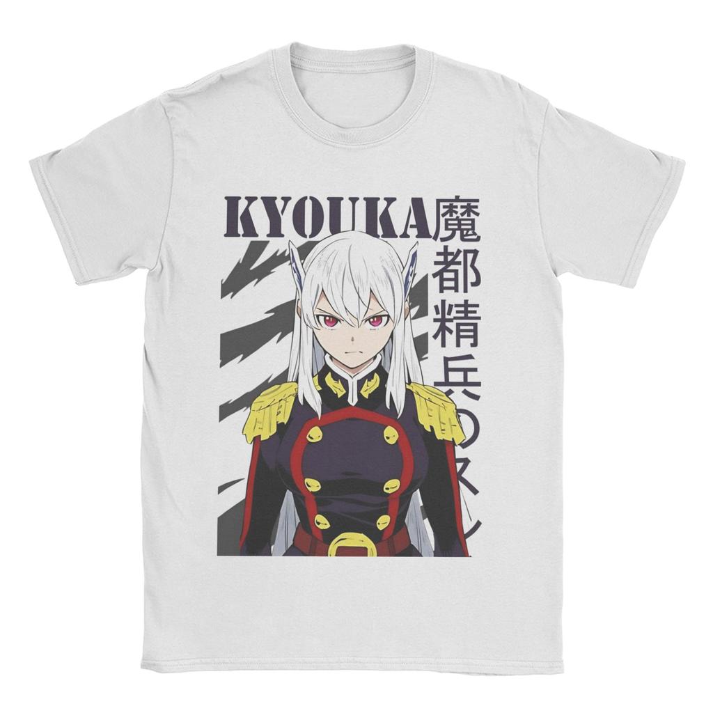 Mato Seihei no Slave Izumo Tenka Chained Soldier TShirt Unisex 100 Cotton Tee Shirt Crew Neck Short Sleeve T Shirt Gift Tops