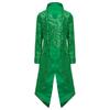 Chlapecký steampunkový frak gotický viktoriánský dlouhý kabát flitry bunda středověký halloweenský kostým frock coat outfit