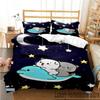 3D Print Bubu Dudu Cartoon Bear Panda Bedding Set Boys Girls Twin Queen King Size Duvet Cover Pillowcase Bed boys Adult