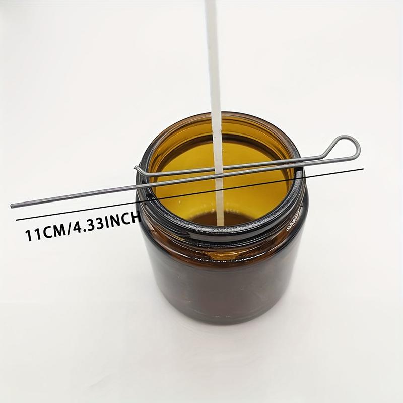 5-20Pcs 4.3 Inch Candle Wick Holders Clip Wick Fixer Stainless Steel Holders For Candle Making Metal Wick Centering Device Tools