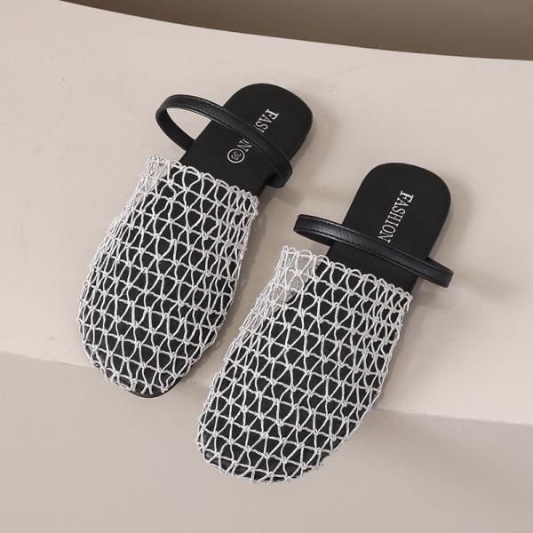 Fashion Shoes Fretwork Heels Slippers Women Summer Slides Cover Toe Pantofle 2025 Rome Female Shoes Womens Slippers Outdoor Slides Fretw