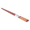 5Pairs Wooden Chopsticks Tangled Line NonSlip Sushi Chopsticks for Hotel Household Restaurant(Brown )