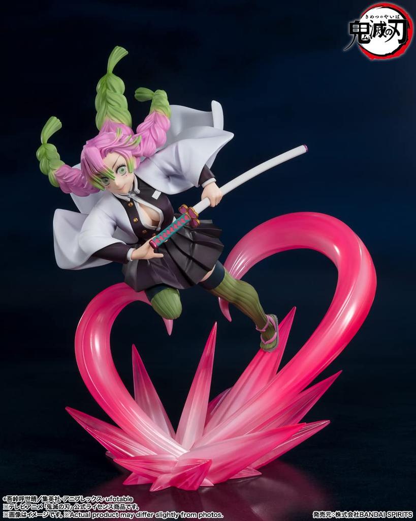 TAMASHII NATIONS FiguartsZERO Demon Kimetsu no Yaiba Mitsuri Kanroji 220mm ABS PVC Painted Figure Slayer Approx. & Pre-painted