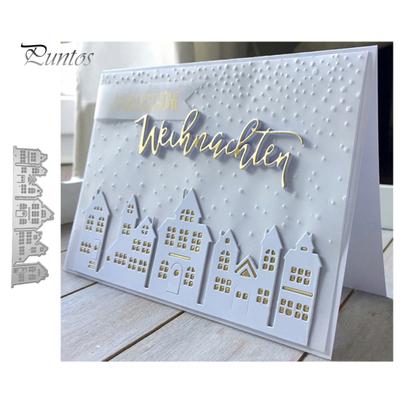 Gebäude Haus Schneiden Stirbt DIY Sammelalbum Prägen Papier Karte Foto Decor Schablone