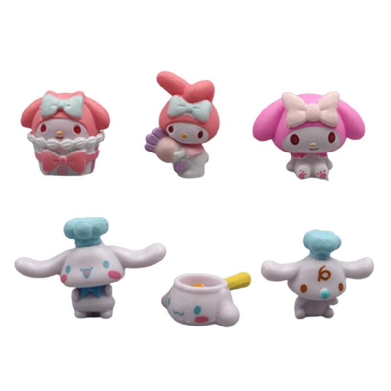 Kuromi My Melody Figure Handmade Little Devil Doll Cake Topper