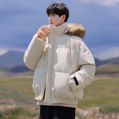 Retro Pilot Style Couple's Skiing Jacket - Winter Cotton with Fur Collar