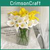 Mini Calla Lily Artificial Flowers For Wedding Decor Home Office Props Photography