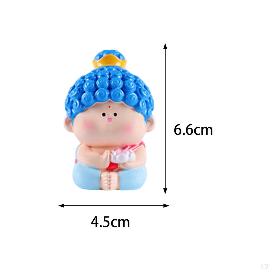 8Pcs Small Figures Ornaments Unique Figurines Set for Children Holiday Gifts