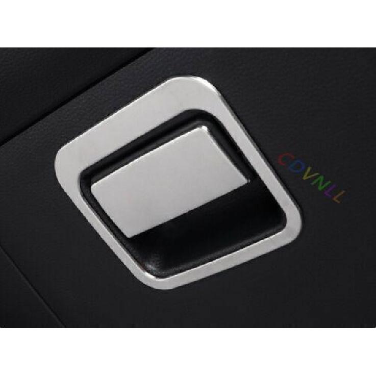 For Toyota Corolla Silver Steel Co-Pilot Storage Box Handle Cover Trim 2020-2023