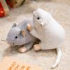 17CM Mini Weiches Plüsch Tier Simulation Maus Plüschtier Puppe Stofftier Ratte Plüschtier Tier Spielzeug Maskottchen Plüsch Maus Puppe für Haustier