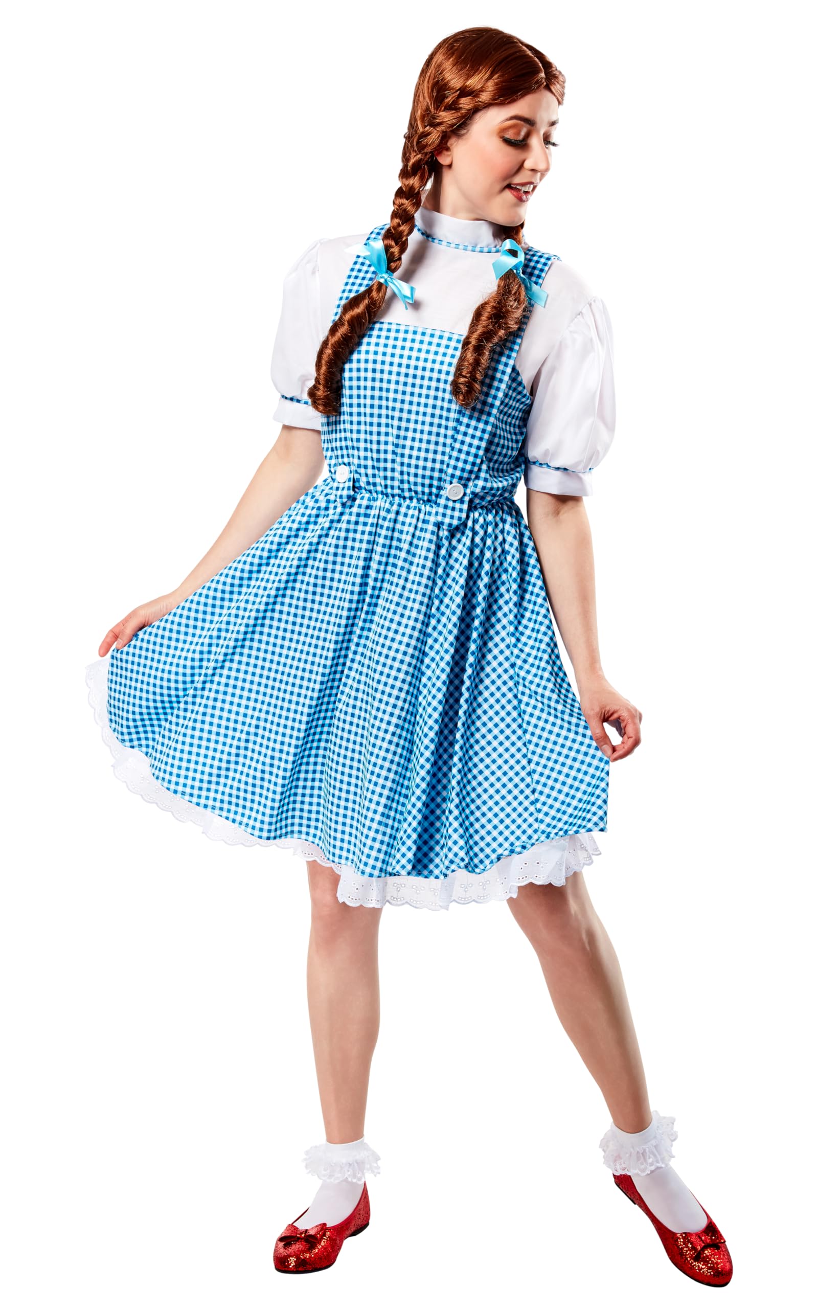 

Wizard of Oz Dorothy Adult Wizard of Oz Dorothy Costume for Standard [Rubies] Costume, Halloween, Size (One Size)