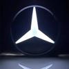 Samolepka na auto Pro Mercedes Benz Auto Přední mřížka Logo Světlo 3D LED Odznak Pro Mercedes Benz W447 Třída V VITO Znak Svítící Decora
