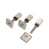 3 Surfboard Longboard Sliding Fin Screw & Fin Plate Replacement Kit for Stand Up Paddle Body Board