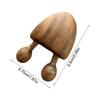Wooden Gua Sha Facial Tools Head Massager Sandalwood Massage Tool For Face Lightweight Nose Eye Wood Therapy Massage Tools