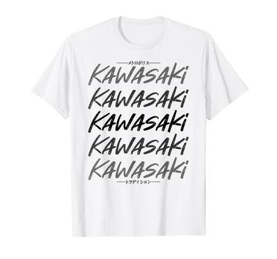 Kawasaki City 90er Retro Japanische Ästhetik 80er Kawasaki T-Shirt