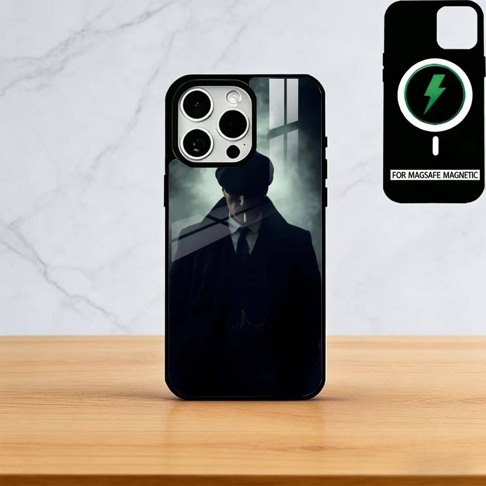 Movie P-Peaky B-Blinders Phone Case For iPhone17,16,15,14,13,12,11 Plus,Pro Magnetic For Magsafe Wireless Charging