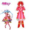 Hatsune Miku Cosplay Kostyme Reise til Blomstring Anime Antrekk Halloween Kjole Fest