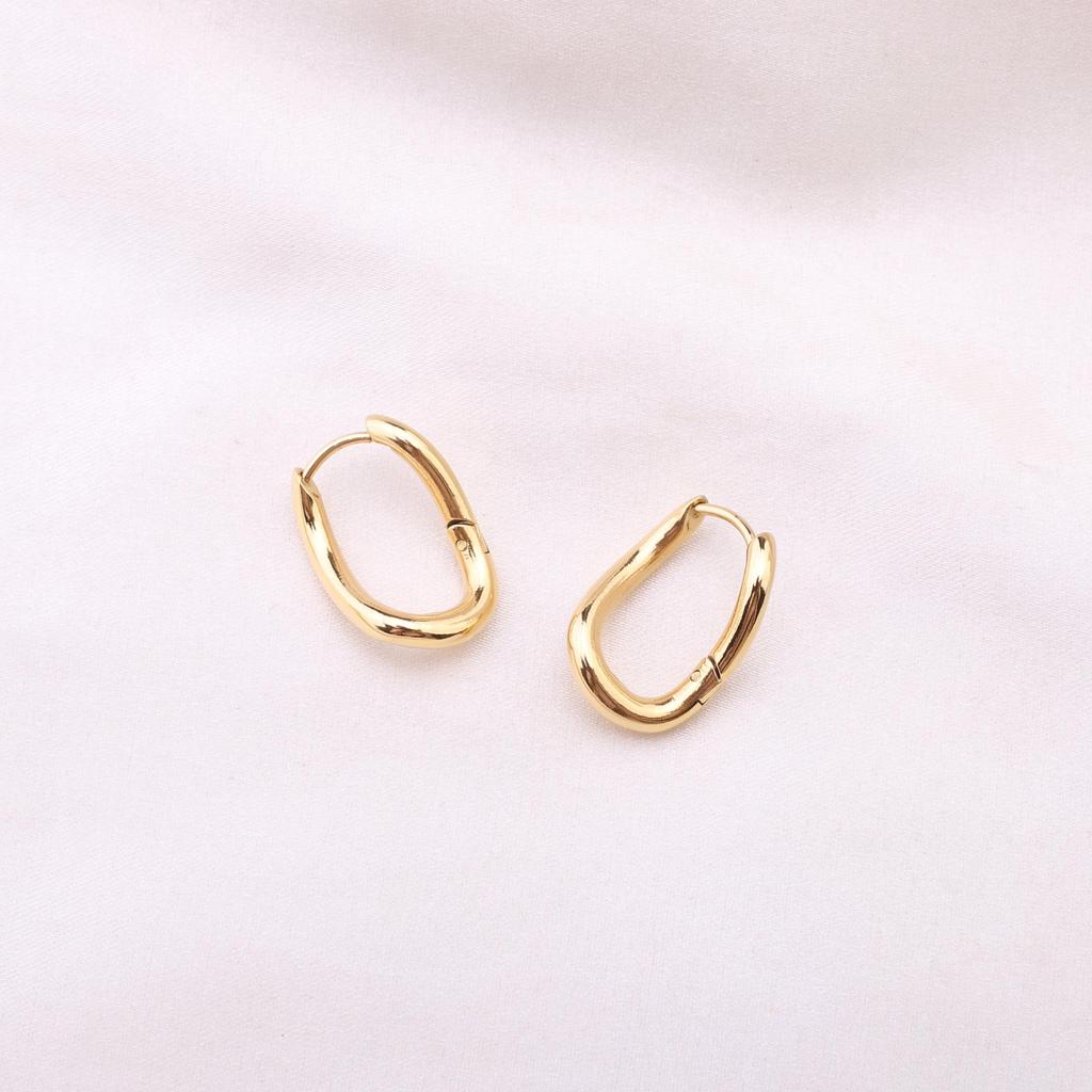 Elegant U-Shaped Geometric Earrings: Stylish, Versatile, High-End Jewelry for Daily Wear