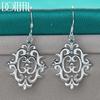 Geometric Earrings Silver Fashion Jewelry