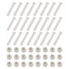 24pcs For Pool Connector Pins and Seals Set for Replacement Parts and Reliable Connection for For Pool Maintenance