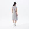 GAP Women's LOGO Slim Sleeveless Sweatshirt Dress