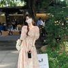 Super Fairy Student Skirt New 2026 Dress Spring Summer Sense Floral Spice Girl Dress Gentle Dress Long Dress