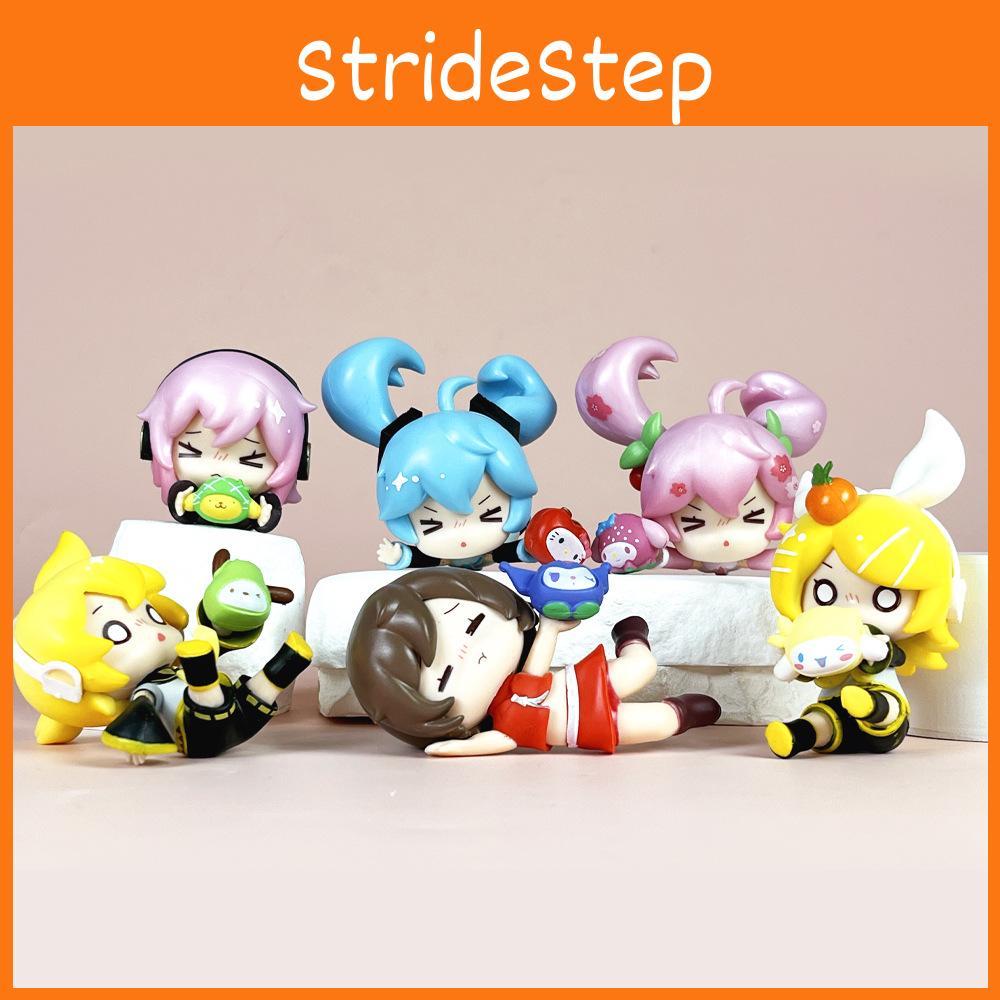 Hatsune Miku Pvc Collectible Figure With Assembly For Anime Fans