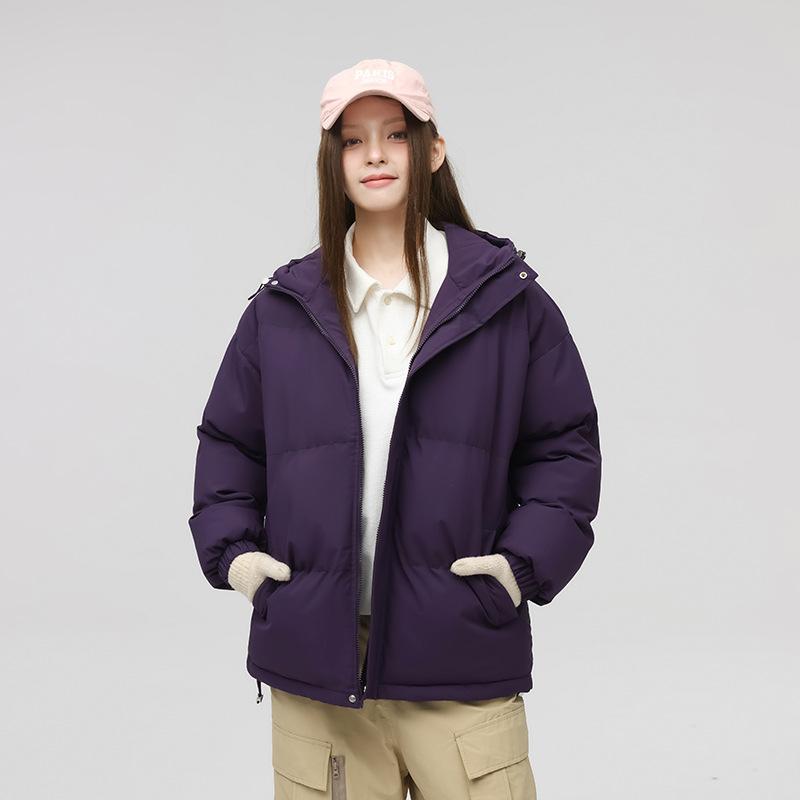 2025 New Autumn and Winter Trend Loose Thickened Men's Cotton-padded Jacket Women's Casual Couple Cotton-padded Clothing 2277
