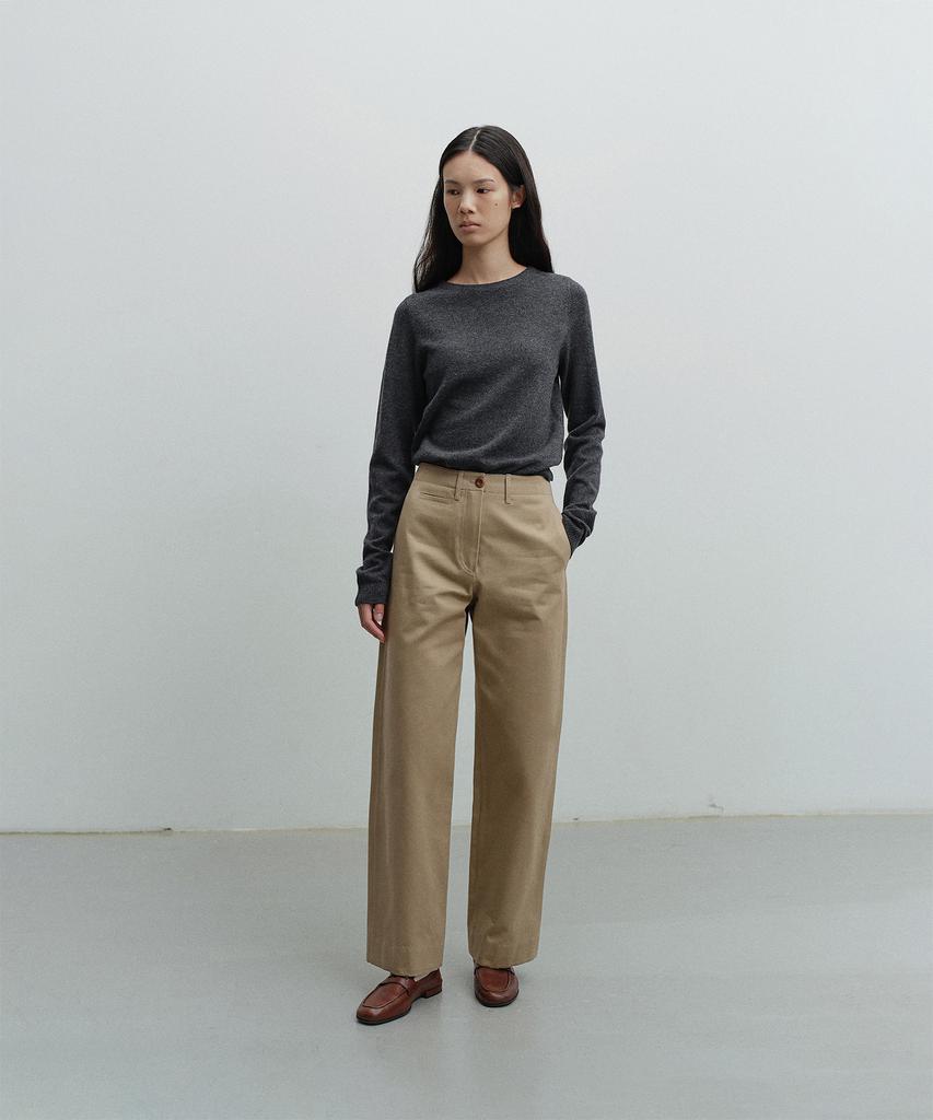 ANOTHER OFFICE WOMEN W. Officer Chino Pants (Khaki)