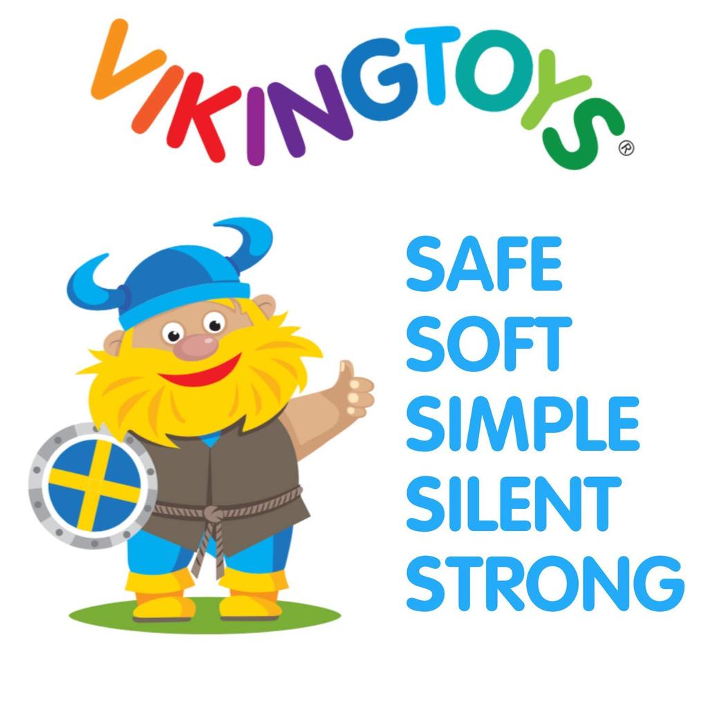 Viking Toys Miniature Beads Bucket 16 pieces Set,