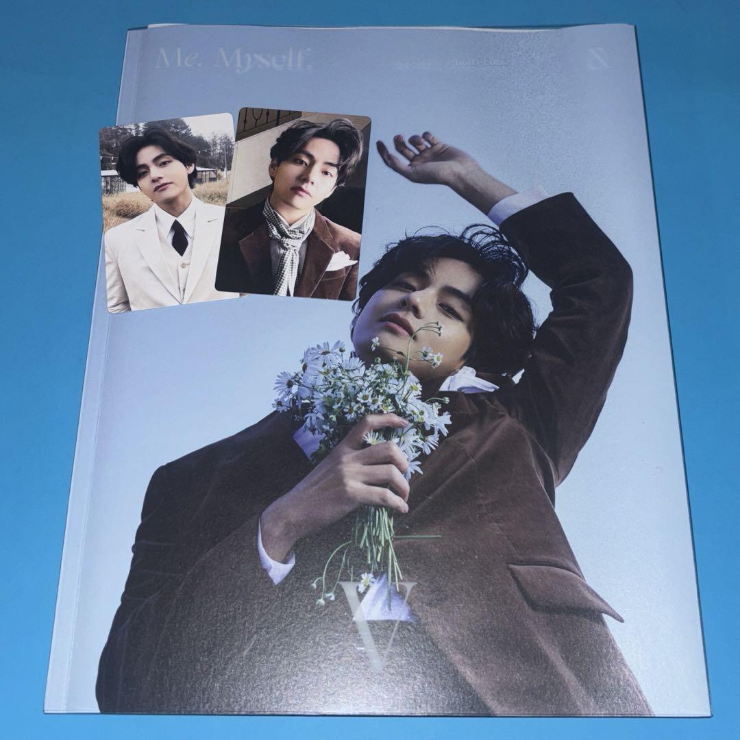 

[USED] Trading card included! Me, Myself BTS V Tae Photobook