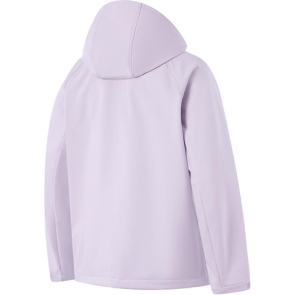 Li Ning Color Block Water Resistant Warm Windbreaker Women Outerwear Sea-Salt-Purple AFDU562-7