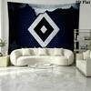 Hsv bilder Wall Tapestry Aesthetic Wall Hanging Printed Fabric Blanket Decorative Tapestries for Bedroom Living Room Home Decor