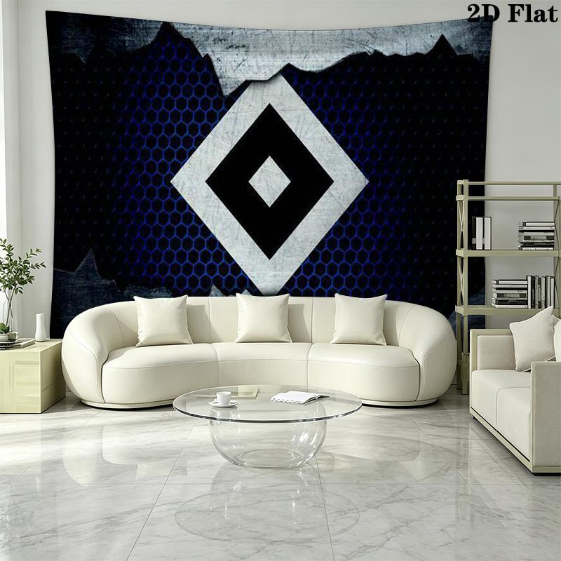 Hsv bilder Wall Tapestry Aesthetic Wall Hanging Printed Fabric Blanket Decorative Tapestries for Bedroom Living Room Home Decor