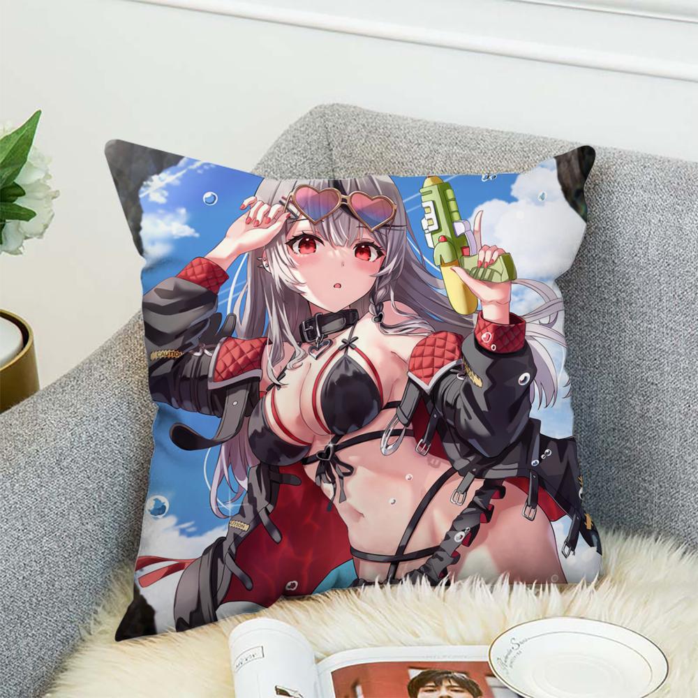 Sexy Sakamata Chloe Pillow Case For Car Sofa Decorative Home Double-sided Print Plush Square Throw Pillow Cushion Cover