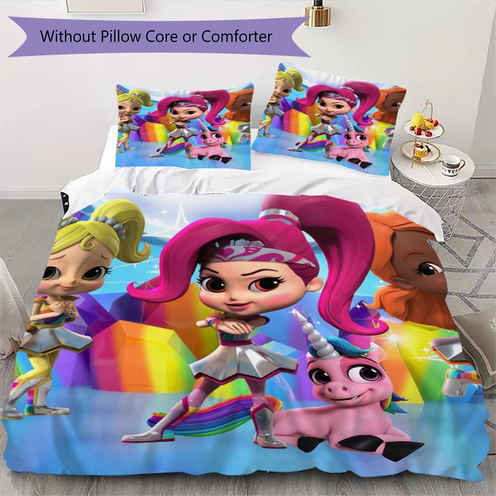 Grand Chase Print Pattern Bedding,Quilt Set Quilt Cover Pillowcase Home Birthday Gift (1*duvet Cover+2*pillowcase,without core)XSJT0917040