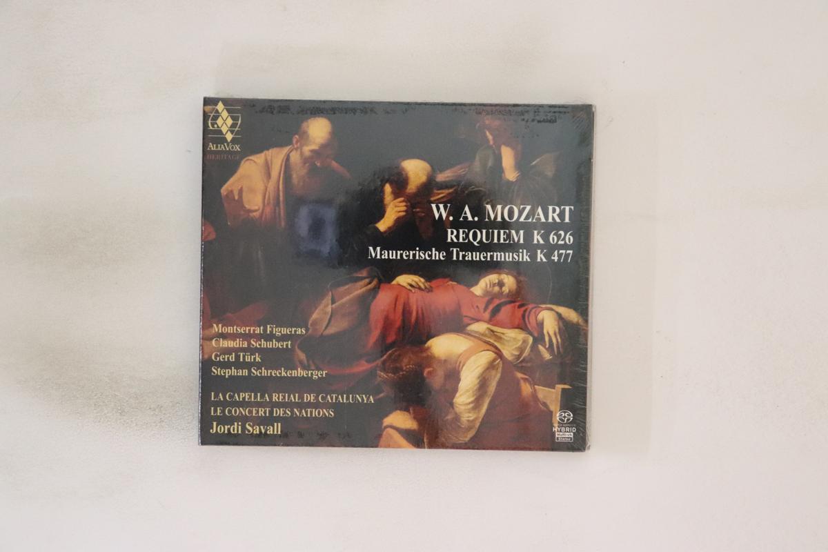 

CD JORDI SAVARD - Mozart Requiem in D minor K.626 Mas AVSA9880 Alia Vox 2010 Japan Classical