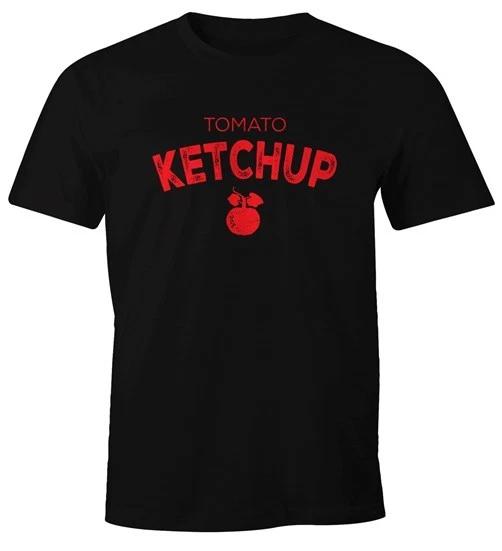 Mens T-Shirt Tomato Ketchup Carnival Fancy Dress Shirt Fun Shirt Moonworks S