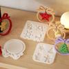DIY Crafts Christmas Pendant Silicone Mold Handmade Elk Snowflake Gloves Christmas Tree Mold Resin Gypsum Mould
