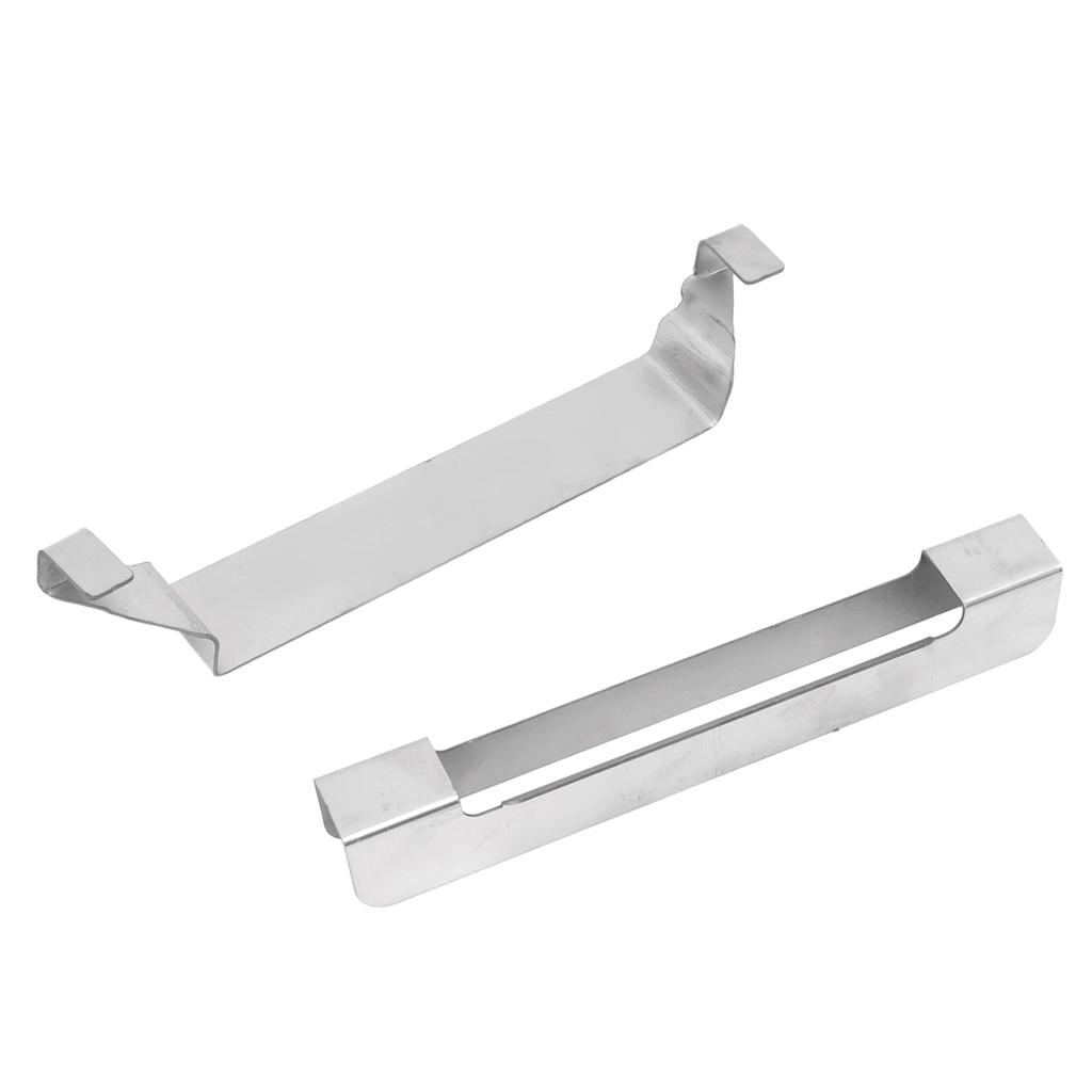 Grillspatelhalter Korrosionsbeständig Hitzebeständig Tragbar Verstellbar Pfannenwenderhalter Edelstahl für Picknick