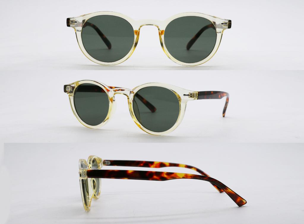 UV Protection Lightweight Comfortable Durable High Quality Retro Stylish High End Round Shaped Female Women Sun Glasses