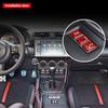 BETTERHUMZ Carbon Fiber ESP Console Button Decor Sticker Compatible with Toyota GR86 for Subaru BRZ -2025 Car Interior Molding Accessories