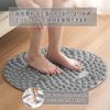WoLraYuan Mata do Shiatsu Stóp, Mata do Refleksologii Stóp, Mata Masująca do Shiatsu Podeszwy Stóp, Mata do Shiatsu do Biegów (Szary, 55cm)