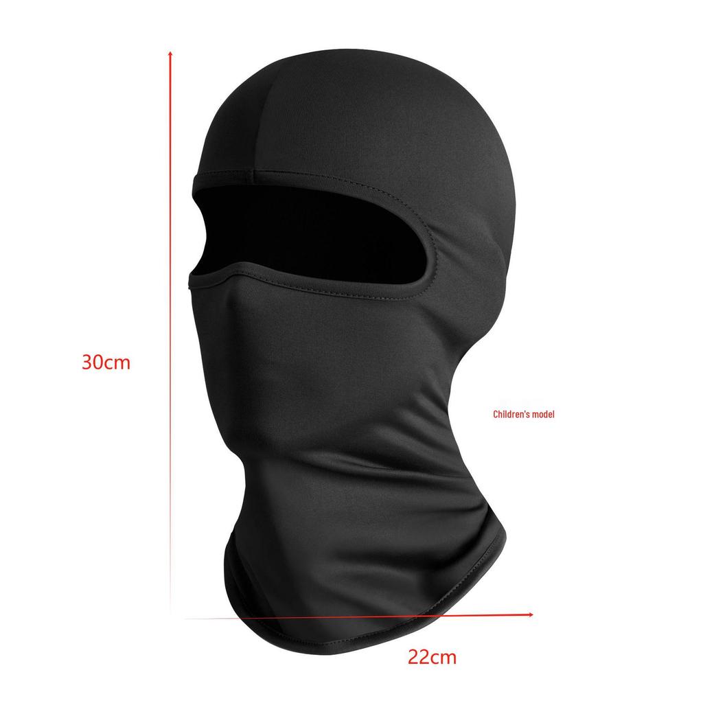 Ice Silk Sunscreen Neck Gaiter: Summer Cycling Face Mask & Bandana with Breathable Sun Protection