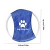 LED luminous Dog Flying Discs Glowing Interactive Dog Trainning Toy Self Happy 3 Modes Light Pet Luminous Flying Discs